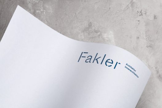 Fakler Architekten Briefpapier