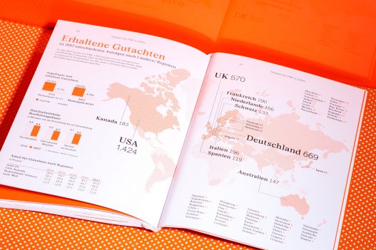 FWF Grundlage Forschung Bericht Doppelseite mit Weltkarte