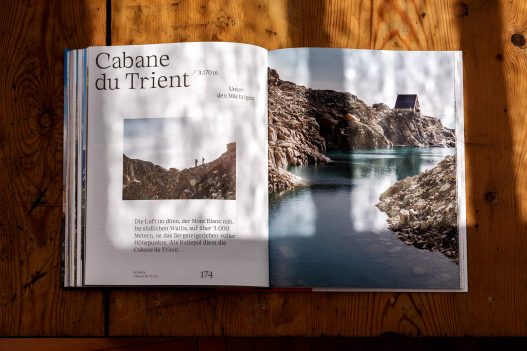 Cabane du Trient Bild und Beschreibung