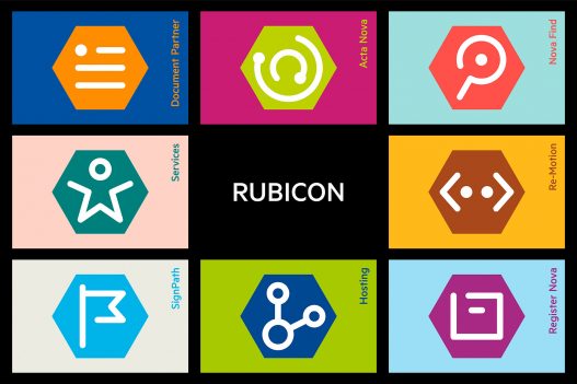 Rubicon Icons für unterschiedliche Services