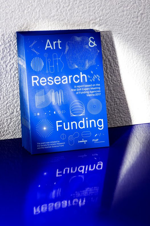Cover der Eventbroschüre der Society for Artistic Research