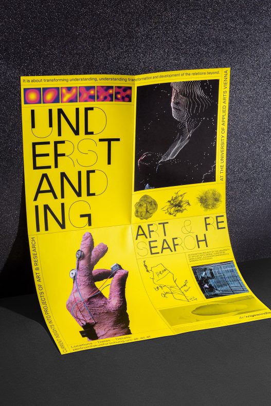 Understanding Art & Research Poster zur Ausstellung