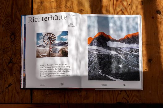 Richterhütte über dem Pinzhauer Rainbachtal.