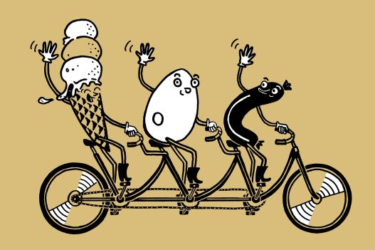 Bike Republic Magazin Rollin’ Illustration