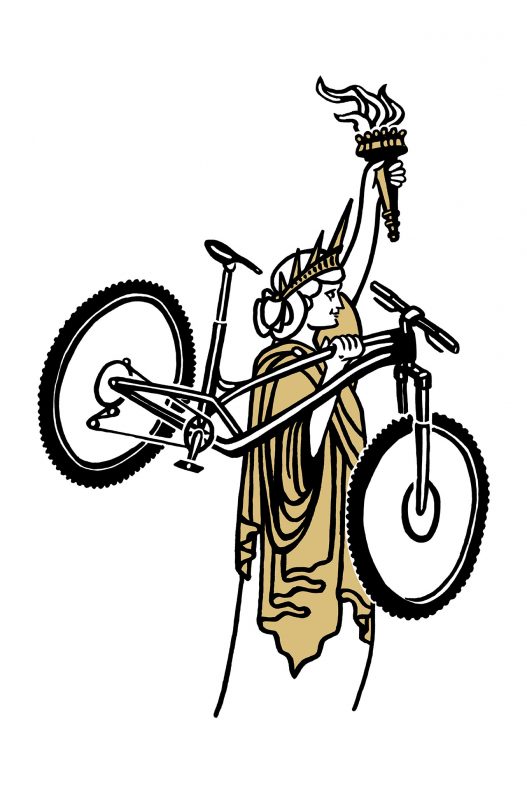 Bike Republic Magazin Rollin’ Illustration