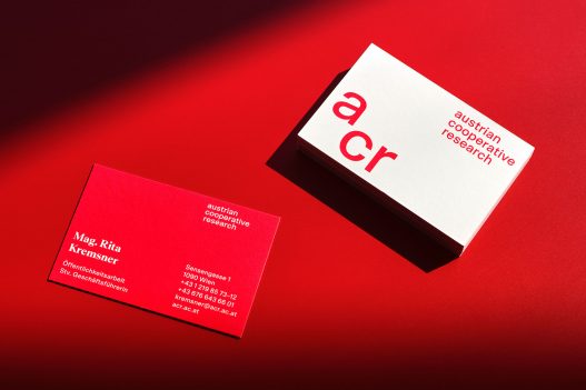 ACR — Austrian Cooperative Research Business Card
