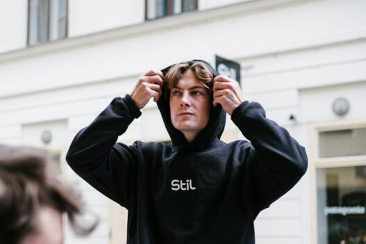 Stil-Laden Vienna Hoddie