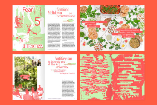 Arts of Resistance Book Spreads